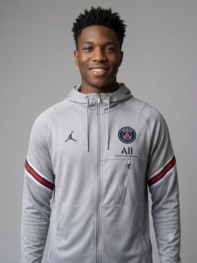Air Jordan x Paris Saint-Germain (PSG) Strike Dri-FIT Zip Hoodie Track Jacket
